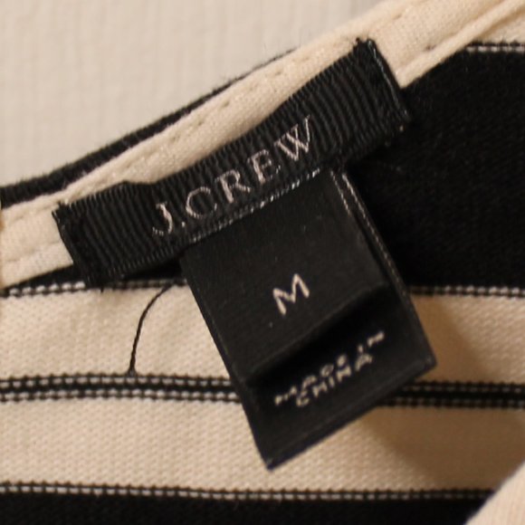 J. Crew Rib Stripe Tank Dress - Picture 7 of 8